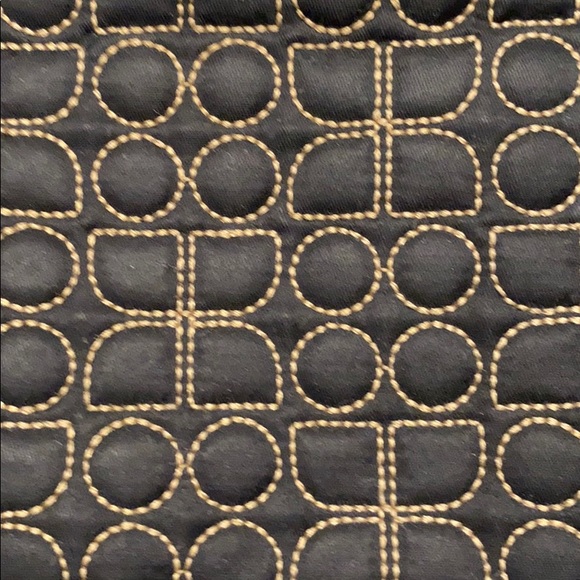 Kate Spade Large quilted Logo Fabric Tote - Picture 3 of 8